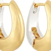 Discount Bijou Brigitte Creoli - Bicolor Oval