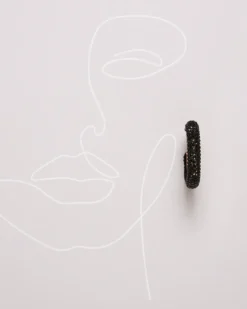 Hot Bijou Brigitte Creoli - Black Glitter
