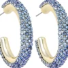 Discount Bijou Brigitte Creoli - Blue Sparkle