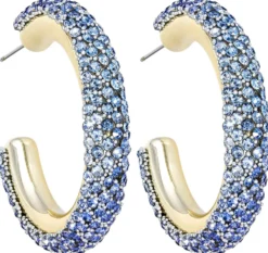 Discount Bijou Brigitte Creoli - Blue Sparkle