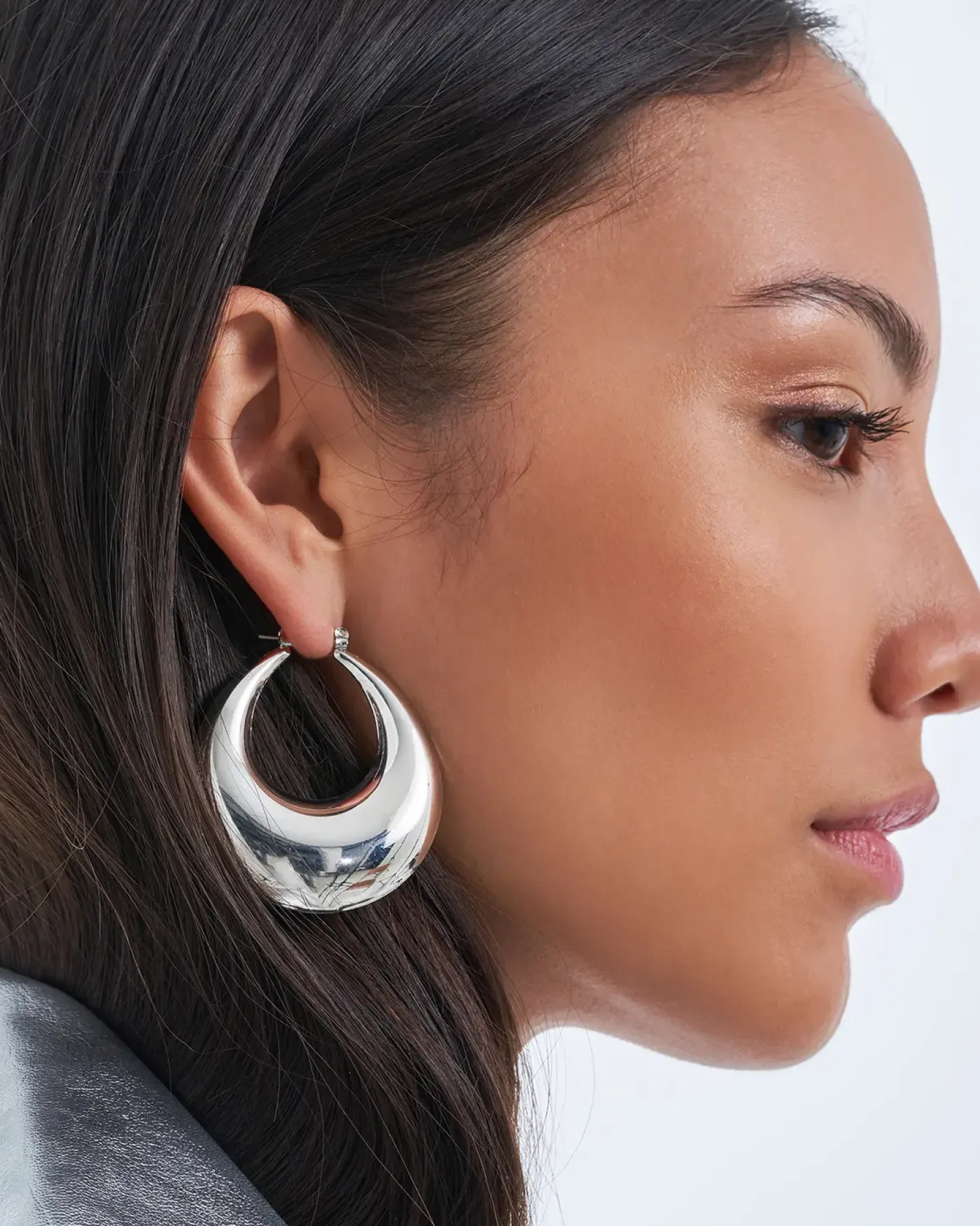 Bijou Brigitte Creoli - Bulky Silver