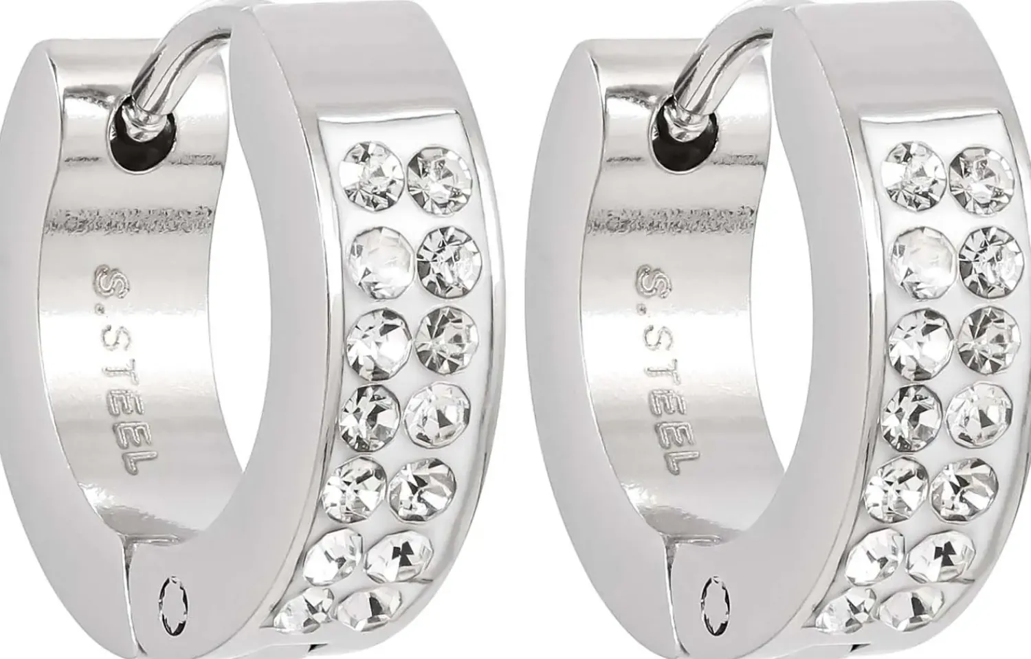 Clearance Bijou Brigitte Creoli - Chunky Steel