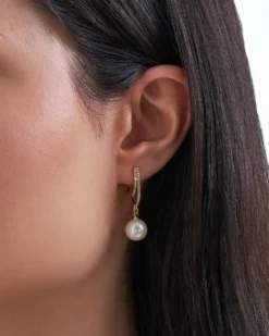 Sale Bijou Brigitte Creoli - Creamy Pearl