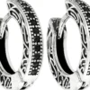 Online Bijou Brigitte Creoli da uomo - Zirconia Ornament