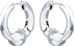 Clearance Bijou Brigitte Creoli - Edgy Silver