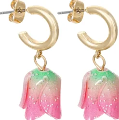 Sale Bijou Brigitte Creoli - Glitter Tulip