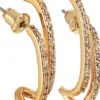 Bijou Brigitte Creoli - Glittery Hoops