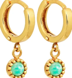 Sale Bijou Brigitte Creoli - Golden Amazonite