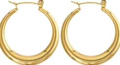 New Bijou Brigitte Creoli - Golden Steel