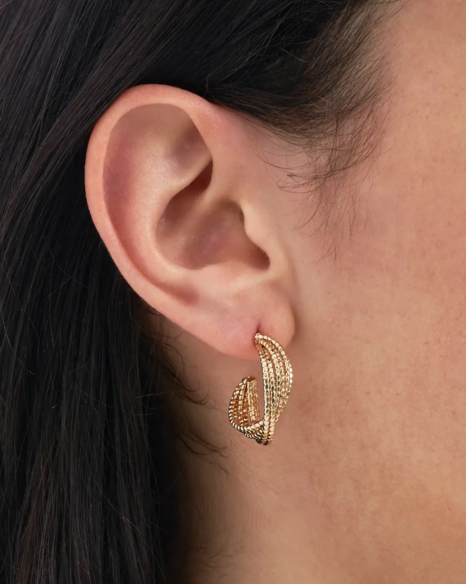 New Bijou Brigitte Creoli - Gold Twist