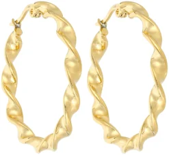 New Bijou Brigitte Creoli - Gold Twisted