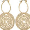 Discount Bijou Brigitte Creoli - Hammered Ornament