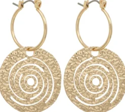 Discount Bijou Brigitte Creoli - Hammered Ornament