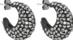 Clearance Bijou Brigitte Creoli - Hematite Sparkle