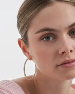 Discount Bijou Brigitte Creoli - Iced Hoops