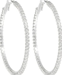 Discount Bijou Brigitte Creoli - Iced Hoops