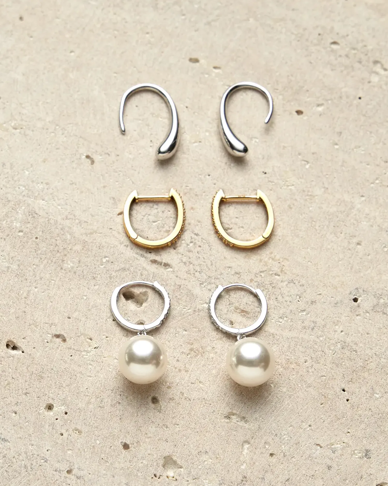 Discount Bijou Brigitte Creoli - Pearly Catch