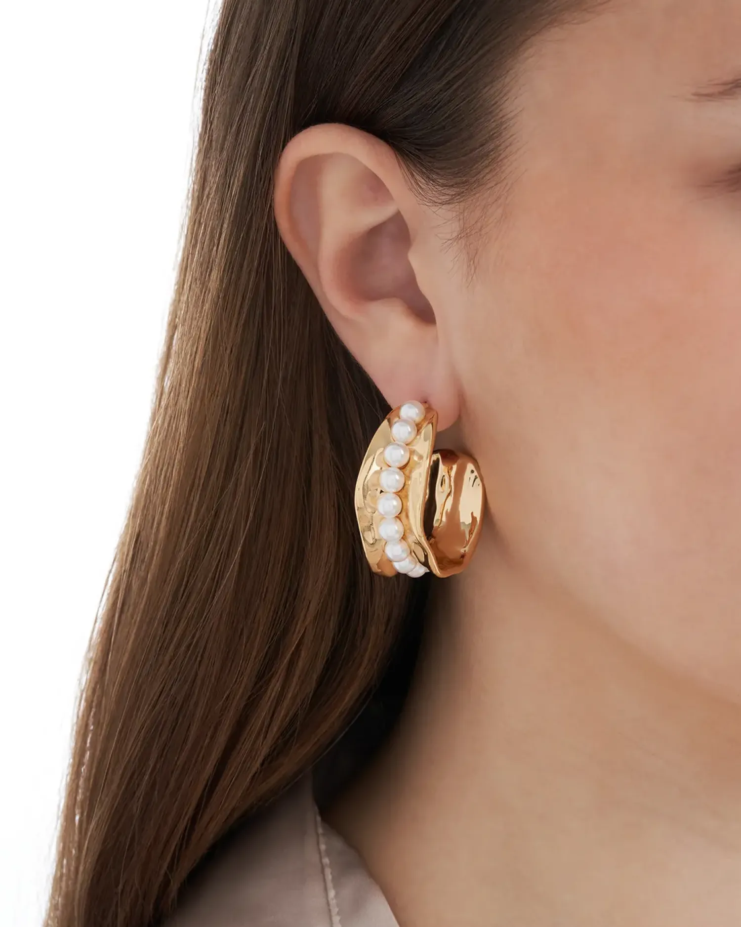 Best Bijou Brigitte Creoli - Pearly Line