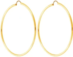 New Bijou Brigitte Creoli - Plain Gold