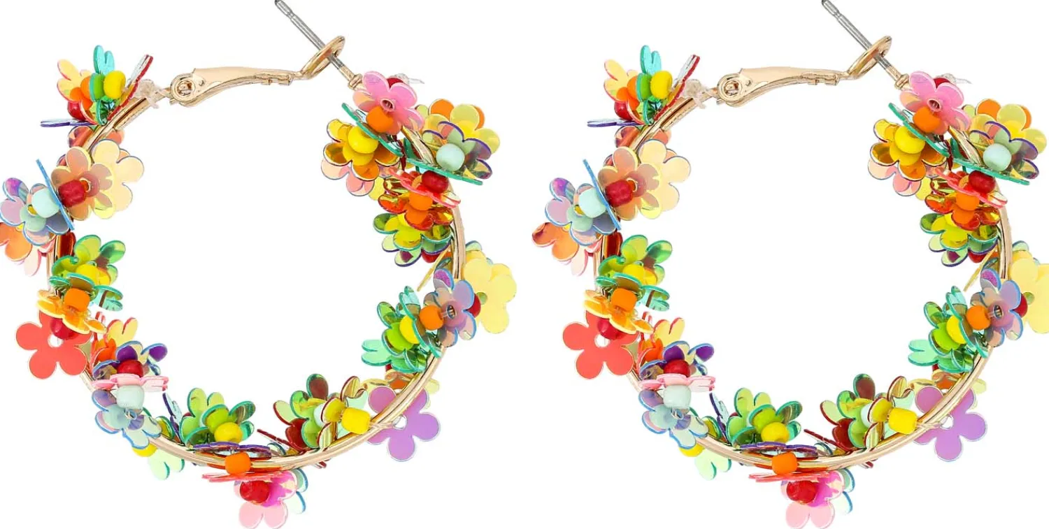 Discount Bijou Brigitte Creoli - Rainbow Flower