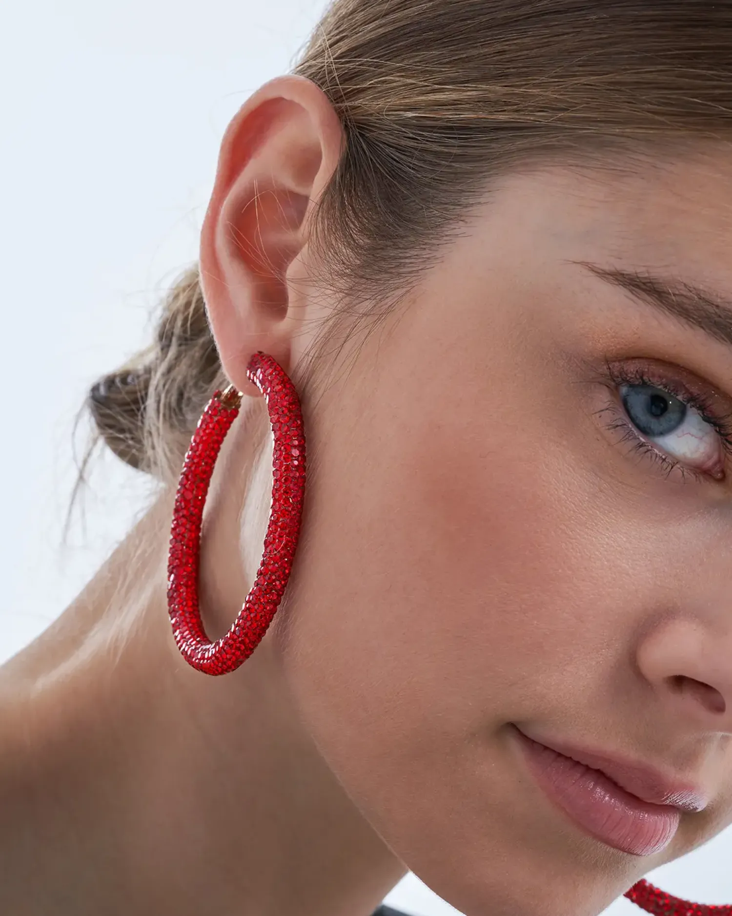 Best Bijou Brigitte Creoli - Red Sparkle