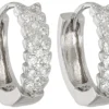 Online Bijou Brigitte Creoli - Rhodium Plating
