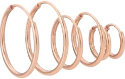Best Bijou Brigitte Creoli - Roségold Trio