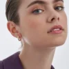 Sale Bijou Brigitte Creoli - Silver Glitter