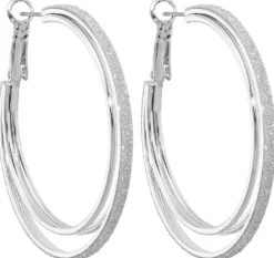 Clearance Bijou Brigitte Creoli - Sparkling Silver