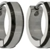 Clearance Bijou Brigitte Creoli Uomo - Simple Steel