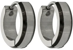 Clearance Bijou Brigitte Creoli Uomo - Simple Steel