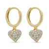 Bijou Brigitte Creoli - Zirconia Heart