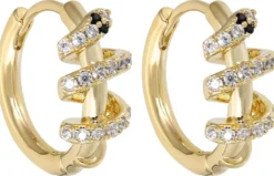 Sale Bijou Brigitte Creoli - Zirconia Twirl
