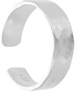 Hot Bijou Brigitte Earcuff - Cute Silver