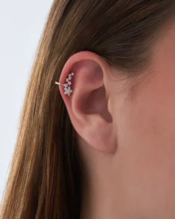 New Bijou Brigitte Earcuff - Floral Spark