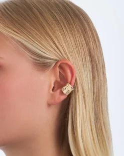 Best Bijou Brigitte Earcuff - Hammered Gold