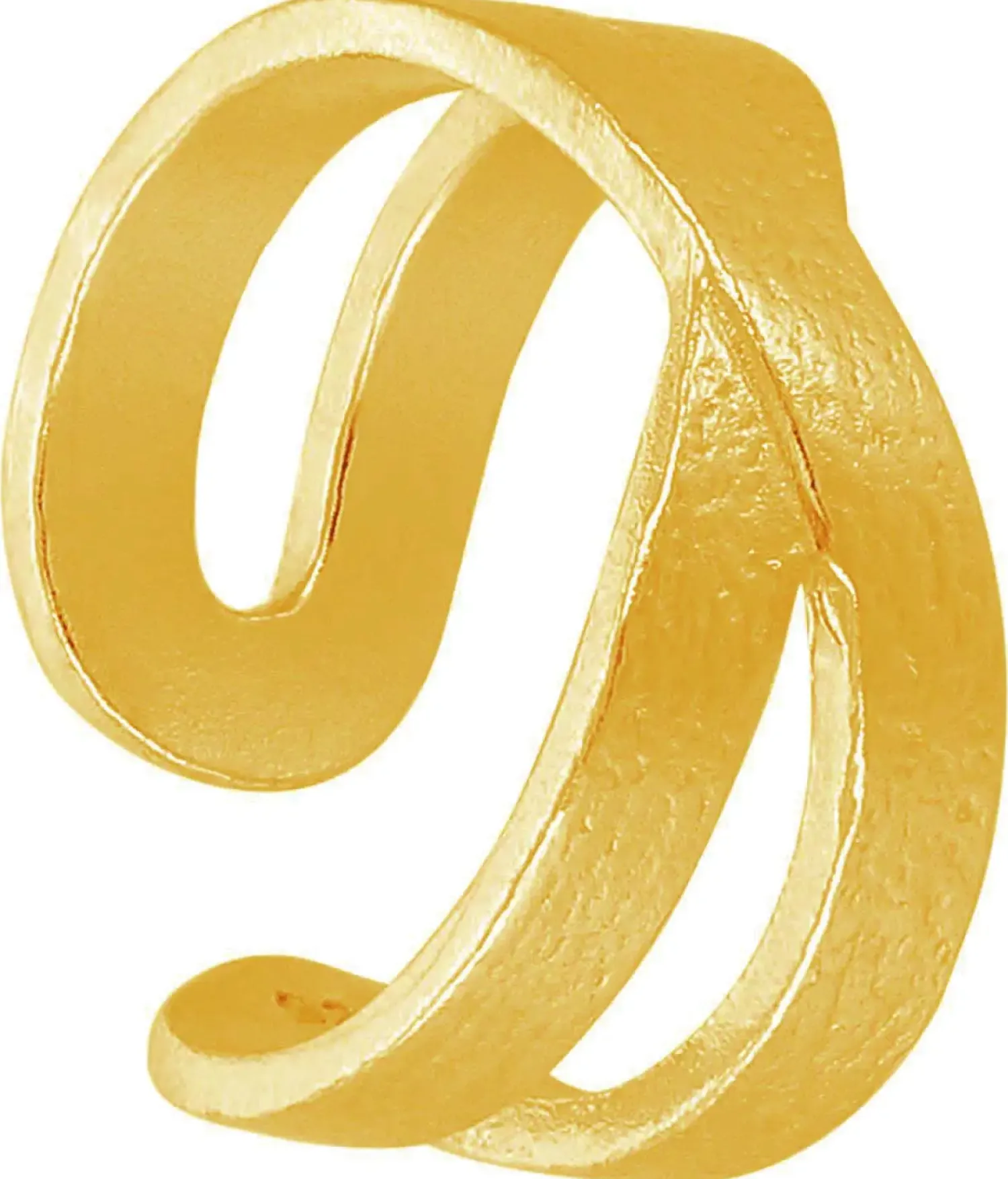 New Bijou Brigitte Earcuff - Mat Gold