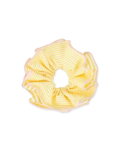 Outlet Bijou Brigitte Elastico per capelli - Striped Yellow