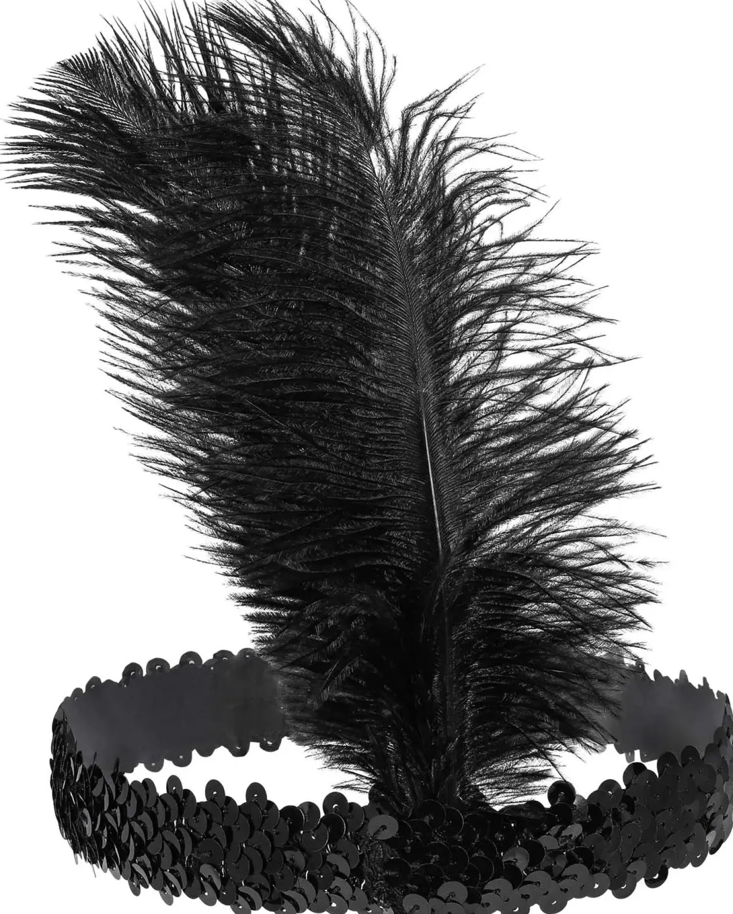 Clearance Bijou Brigitte Fascia per capelli - Black Sequins