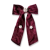 Sale Bijou Brigitte Fermacapelli - Burgundy Bow