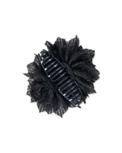 Bijou Brigitte Fermaglio per capelli - Black Glitter