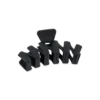 Clearance Bijou Brigitte Fermaglio per capelli - Black Zigzag