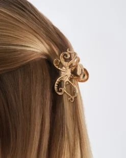 Best Bijou Brigitte Fermaglio per capelli - Golden Tentakle