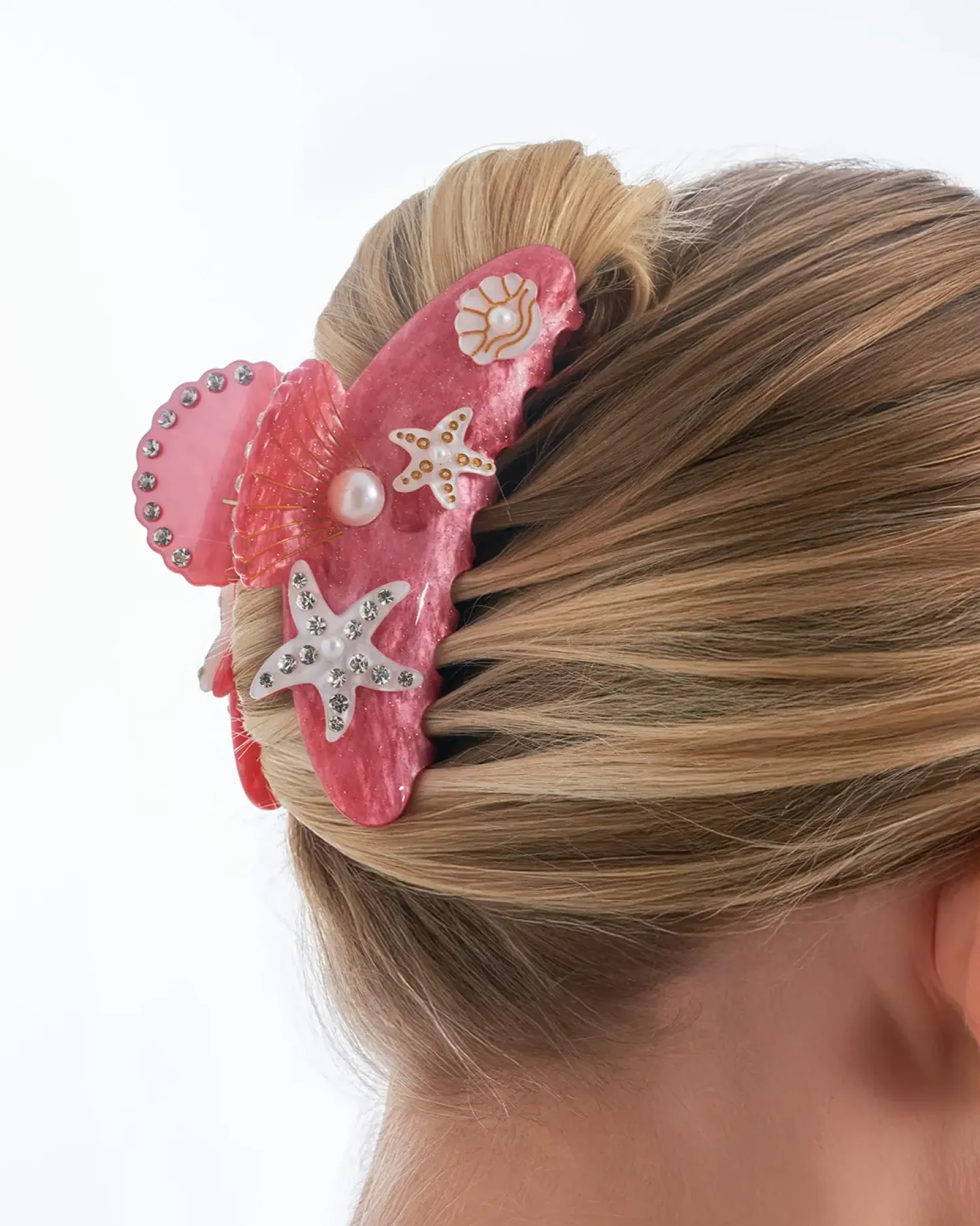 Hot Bijou Brigitte Fermaglio per capelli - Maritime Red