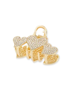 Clearance Bijou Brigitte Fermaglio per capelli - Sparkly Hearts