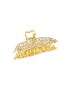 Outlet Bijou Brigitte Fermaglio per capelli - Sparkling Feather