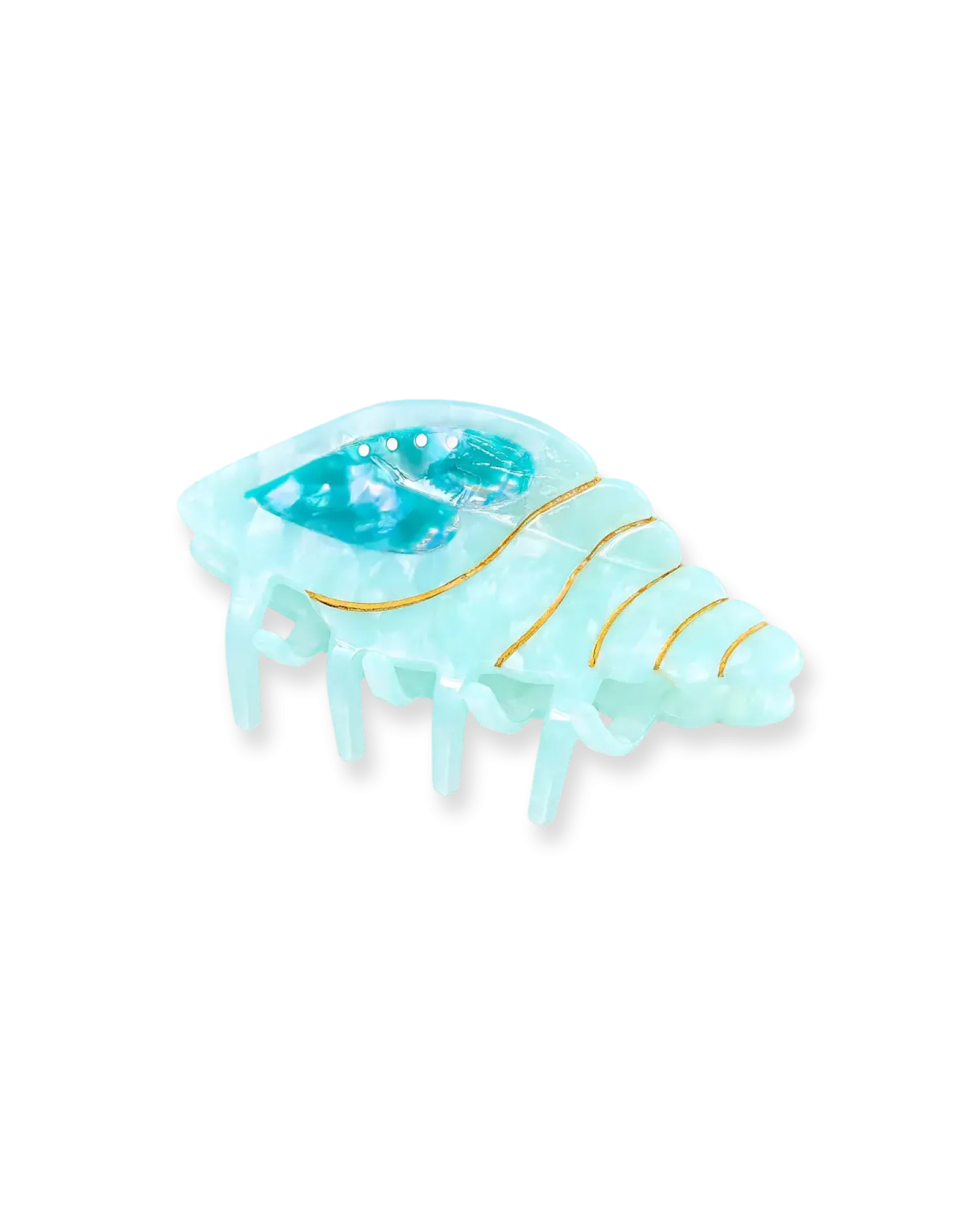 Outlet Bijou Brigitte Fermaglio per capelli - Turquoise Shell