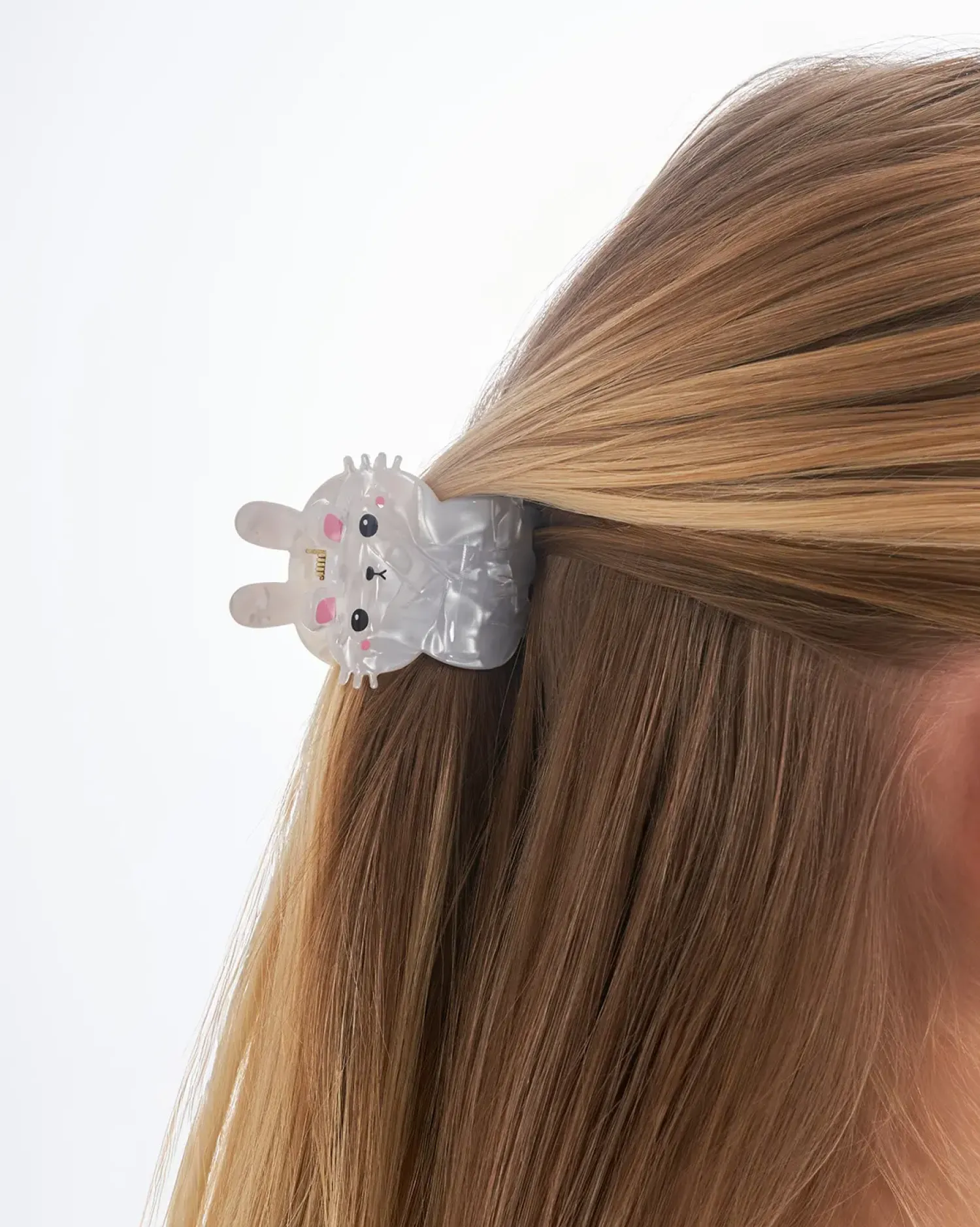 Best Bijou Brigitte Fermaglio per capelli - White Bunny