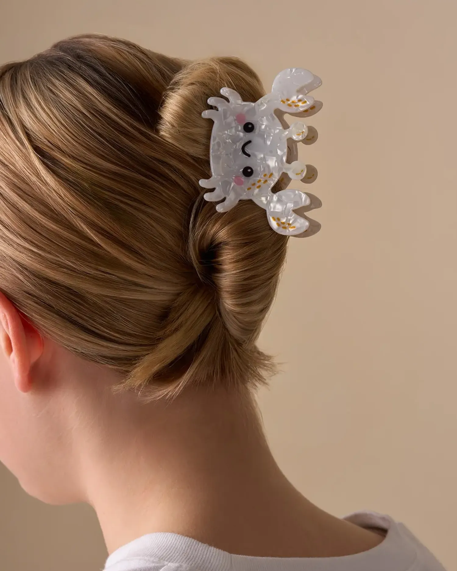 Bijou Brigitte Fermaglio per capelli - White Claws