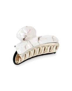 Online Bijou Brigitte Fermaglio per capelli - White Marble